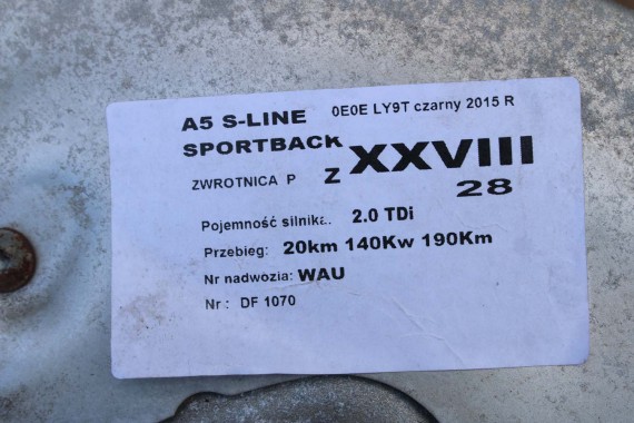 AUDI A4 A5 ZWROTNICA PRZÓD 4G0407241D 4G0407242G ZAWIESZENIA przednia przednie 4G0407241D 8K0407613B A7 Q5 A6 4G C7 4G0407241D