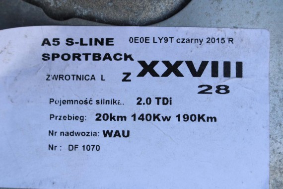 AUDI A4 A5 ZWROTNICA PRZÓD 4G0407241D 4G0407242D ZAWIESZENIA przednia przednie 4G0407241D 8K0407613B A7 Q5 A6 4G C7 4G0407241D