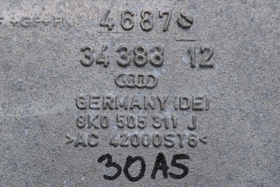 AUDI A4 A5 WAHACZ 8K0505311J 8K0505312J tył tylny 8K 8T A6 4G 8K0505311G 8K0505312G 8K0505311H 8K0505312H 8K0505311J 8K0505312J