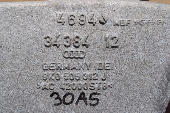 AUDI A4 A5 WAHACZ 8K0505311J 8K0505312J tył tylny 8K 8T A6 4G 8K0505311G 8K0505312G 8K0505311H 8K0505312H 8K0505311J 8K0505312J