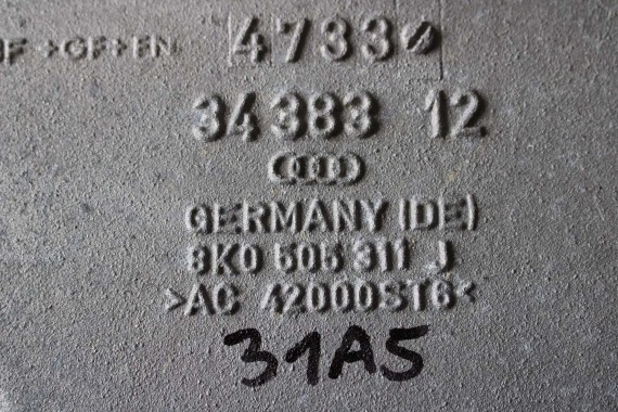 AUDI A4 A5 WAHACZ 8K0505311J 8K0505312J tył tylny 8K 8T A6 4G 8K0505311G 8K0505312G 8K0505311H 8K0505312H 8K0505311J 8K0505312J