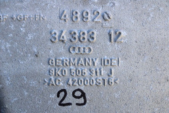 AUDI A4 A5 WAHACZ 8K0505311J 8K0505312J tył tylny 8K 8T A6 4G 8K0505311G 8K0505312G 8K0505311H 8K0505312H 8K0505311J 8K0505312J