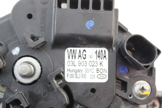 VW AUDI SKODA SEAT ALTERNATOR 140A 03L903023K 04L903024S 03L 903 023 04L903024S BOSCH 03L903023K 04L903024S 03L903023K 03L903023
