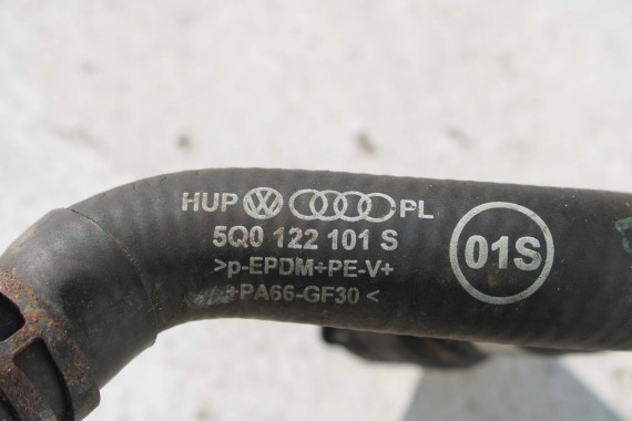 VW AUDI WĄŻ RURKA PRZEWÓD 5Q0122157AS 5Q0122447AP 5Q0122449B 5Q0122449C 5Q0122101S 5Q0121064AG 04L121070D 04L121070AG 5Q0122157