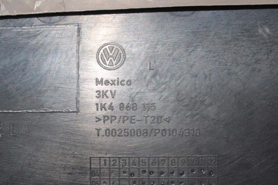 VW GOLF VI KOMBI BOCZEK BOCZKI DRZWI drzwiowe tapicerka variant 5K 5K9 mocca welur 1K4867011 1K4867012 1K9867211 1K9867212