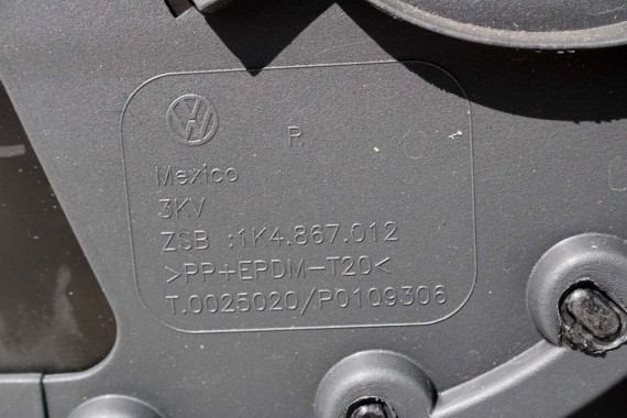 VW JETTA BOCZKI DRZWIOWE BOCZEK TAPICERKA 1K5 skóra grafit 1K4867011 1K4867012 1K5867211 1K5867212 1K5867211 1K5867212 1K4867012