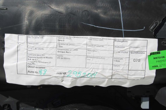 VW JETTA BOCZKI DRZWIOWE BOCZEK TAPICERKA 1K5 skóra grafit 1K4867011 1K4867012 1K5867211 1K5867212 1K5867211 1K5867212 1K4867012
