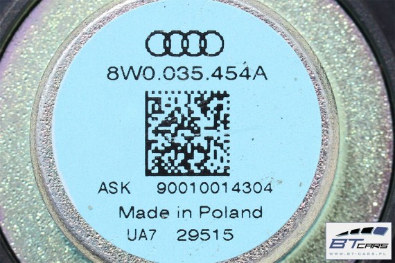 AUDI A4 SEDAN GŁOŚNIKI + WZMACNIACZ BANG 8W 15-8W0035223A 8W5035412A 8W5035411A 8W5035297 8W0035303 8W0035416D 8W5035399A ZESTAW