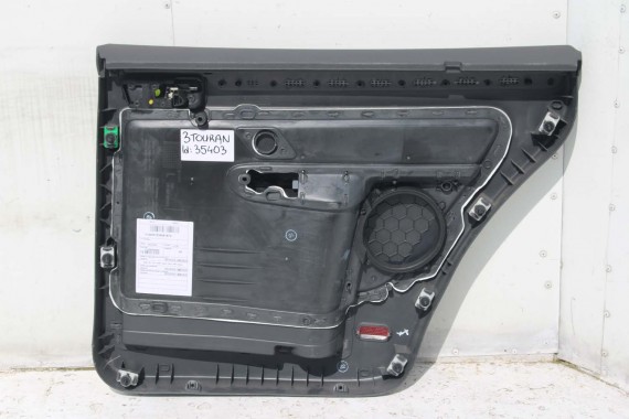 VW TOURAN BOCZEK BOCZKI DRZWI drzwiowe tapicerka antarcyt welur 1T1867011 1T1867012 1T0867211 1T0867212 1T1867011 1T1867012 1T0