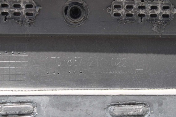 VW TOURAN BOCZEK BOCZKI DRZWI drzwiowe tapicerka antarcyt welur 1T1867011 1T1867012 1T0867211 1T0867212 1T1867011 1T1867012 1T0