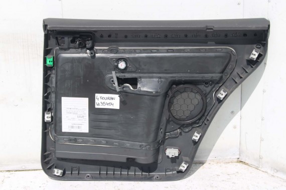 VW TOURAN BOCZEK BOCZKI DRZWI drzwiowe tapicerka antarcyt welur 1T1867011 1T1867012 1T0867211 1T0867212 1T1867011 1T1867012 1T0