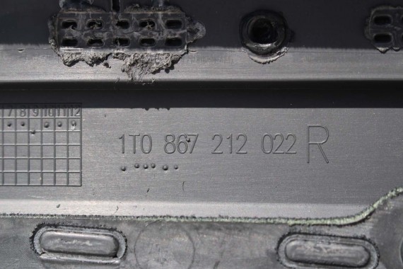 VW TOURAN BOCZEK BOCZKI DRZWI drzwiowe tapicerka antarcyt welur 1T1867011 1T1867012 1T0867211 1T0867212 1T1867011 1T1867012 1T0