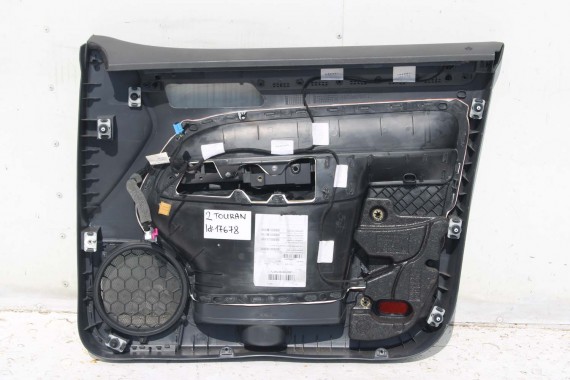 VW TOURAN BOCZEK BOCZKI DRZWI drzwiowe tapicerka welur antracyt poamrańcz 1T1867011 1T1867012 1T0867211 1T0867212 1T1867011 1T0
