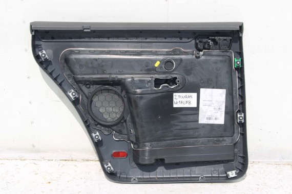 VW TOURAN BOCZEK BOCZKI DRZWI drzwiowe tapicerka welur antracyt poamrańcz 1T1867011 1T1867012 1T0867211 1T0867212 1T1867011 1T0