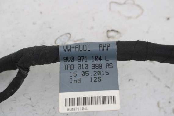 AUDI A3 8V WIĄZKA instalacja zderzaka tył 8V0971104L elektryczna 8V0 971 104 8V0971104L 8V0971104L 8V0971104 8V0971104 8V0971104