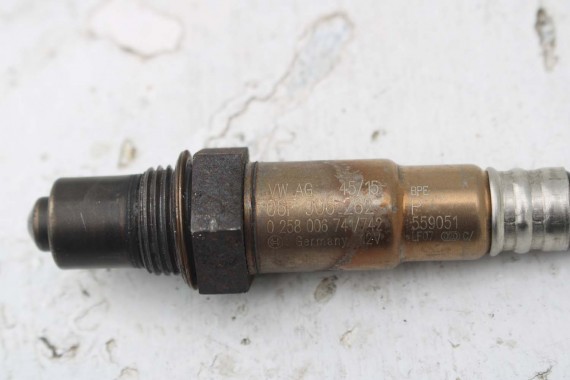 VW AUDI SONDA LAMBDA 06F906262P 06F906262N 2.0 TFSi SKODA 06F 906 262 P 06F906262P 06F906262N 06F906262P 06F906262N 06F906262
