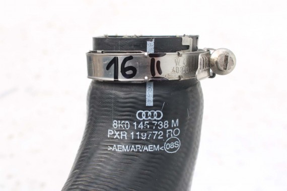 AUDI A4 A5 RURA INTERCOOLERA 8K0145738M 8K0145738 przewód-wąż intrcoolera 8K0145738M 8K0145738M 8K0145738 8K0145738M 8K0145738