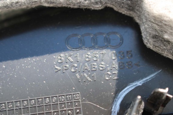 AUDI A5 KONSOLA DESKA ROZDZIELCZA KOKPIT PULPIT 8T 8T1857003 8T1857041F 8T1 857 041 kolor - 24A czarny 8T 8T1 857 003 8T1857041