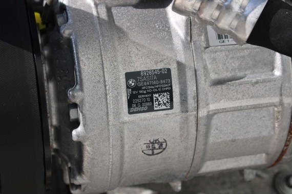 BMW X7 POMPA KLIMATYZACJI 6926545 KLIMY SPRĘŻARKA KOMPRESOR 7SAS17A 64526926545 6861436 6861434 6826881 6995918 9384630  9890655