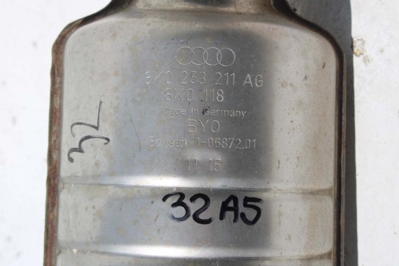 AUDI A4 A5 WYDECH 8K0253611BH 8K0253211AG TŁUMIK 8K0 253 611 BH 8K 8T B8 końcowy środkowy 8K0118 8T0253078DJ FL LIFT 2.0 TDi