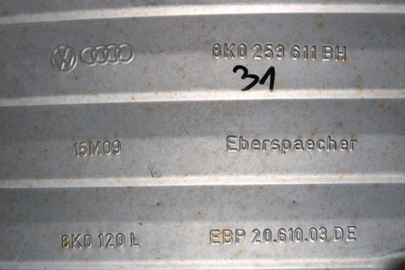 AUDI A4 A5 WYDECH 8K0253611BH 8K0253211AG TŁUMIK 8K0 253 611 BH 8K 8T B8 końcowy środkowy 8K0118 8T0253078DJ FL LIFT 2.0 TDi