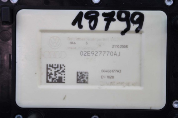 VW KOMPUTER SKRZYNI BIEGÓW DSG STEROWNIK 02E927770AJ DQ250 SKRZYNIA 6-cio stopniowa 2.0 TDi 02E927770AJ 02E927770 02E927770AJ