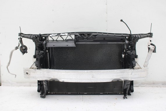 AUDI A6 4G PAS PRZEDNI PRZÓD WZMOCNIENIE + BELKA +CHŁODNICE WENTYLATORY 8K0121251L 4G0145804D 8K0959455 8K0959455P 8K0959501G C7