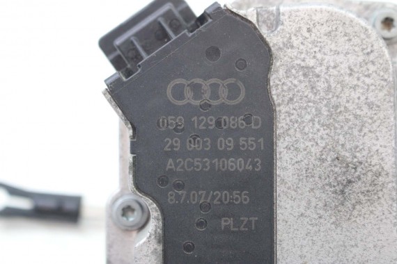 VW AUDI PRZEPUSTNICA KLAPKA 059129086D 059 129 086 D 059129086M 059129086M KOLEKTORA 059129086D 059129086M 059129086D 059129086