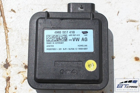 AUDI A4 Q7 TT MODUŁ STEROWNIK BRAMY GARAŻU 4M0907410 4M0 907 410 otwierania bramy garażowej 4M 4M0907410 4M0907410B 4M0907410
