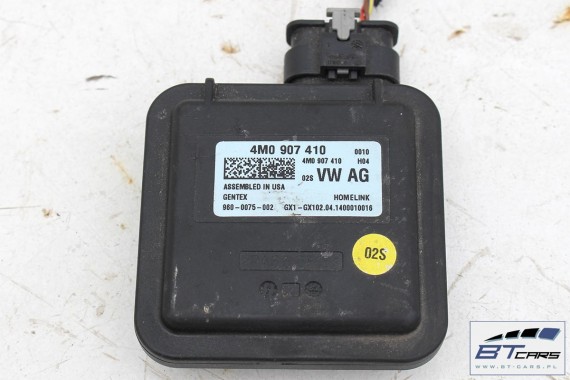 AUDI A4 Q7 TT MODUŁ STEROWNIK BRAMY GARAŻU 4M0907410 4M0 907 410 otwierania bramy garażowej 4M 4M0907410 4M0907410B 4M0907410