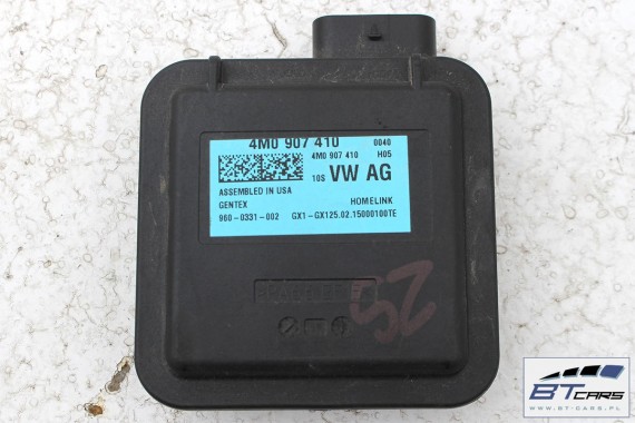 AUDI A4 Q7 TT MODUŁ STEROWNIK BRAMY GARAŻU 4M0907410 4M0 907 410 otwierania bramy garażowej 4M 4M0907410 4M0907410B 4M0907410
