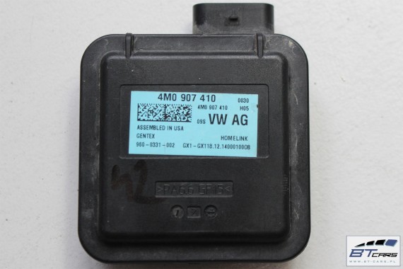 AUDI A4 Q7 TT MODUŁ STEROWNIK BRAMY GARAŻU 4M0907410 4M0 907 410 otwierania bramy garażowej 4M 4M0907410 4M0907410B 4M0907410