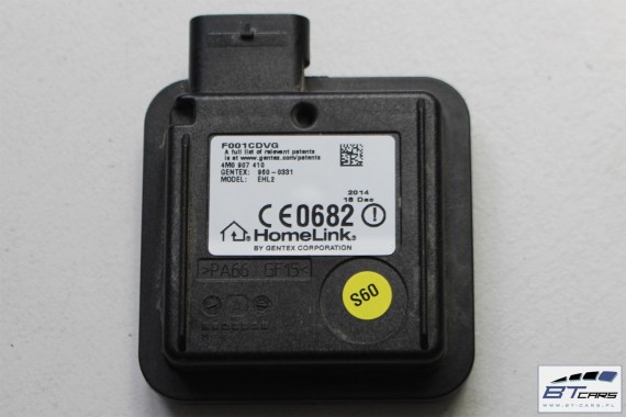 AUDI A4 Q7 TT MODUŁ STEROWNIK BRAMY GARAŻU 4M0907410 4M0 907 410 otwierania bramy garażowej 4M 4M0907410 4M0907410B 4M0907410