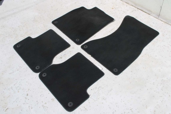 AUDI A6 A7 DYWANIKI PODŁOGI 4G1863691 4G0864450 wycieraczki 4G0864450 4G1 863 691 QA5 czarny 4G1863691 4G0864450 4G1863691 4G C7