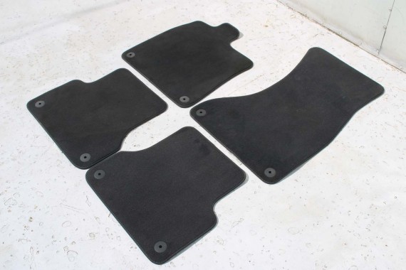 AUDI A6 A7 DYWANIKI PODŁOGI 4G1863691 4G0864450 wycieraczki 4G0864450 4G1 863 691 9AM czarny 4G1863691 4G0864450 4G1863691 4G C7