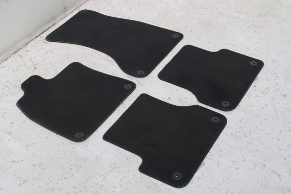 AUDI A6 A7 DYWANIKI PODŁOGI 4G1863691 4G0864450 wycieraczki 4G0864450 4G1 863 691 9AM czarny 4G1863691 4G0864450 4G1863691 4G C7