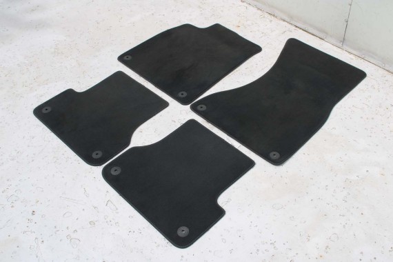 AUDI A6 A7 DYWANIKI PODŁOGI 4G1863691 4G0864450 wycieraczki 4G0864450 4G1 863 691 QA5 czarny 4G1863691 4G0864450 4G1863691 4G C7