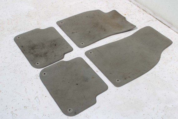 AUDI A6 DYWANIKI PODŁOGI 4F1863691B 4F0863683 wycieraczki 4F1863691B 4F1863691B 4F1863691B 4F1863691 4F1 863 691 B 8BB szary 4F