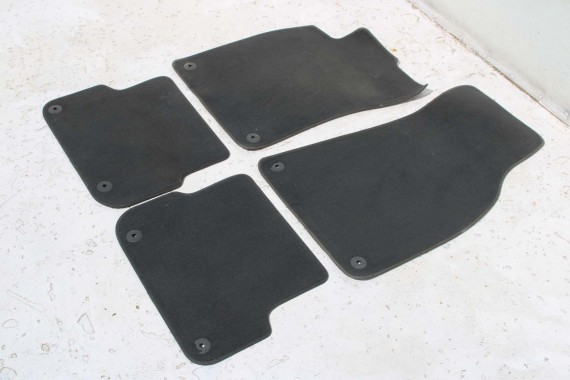 AUDI A6 DYWANIKI PODŁOGI 4F1863691B 4F0863683 wycieraczki 4F1863691B 4F1863691B 4F1863691B 4F1863691 4F1 863 691 B 9AM czarny 4F