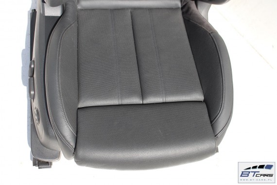 AUDI A5 FOTELE KOMPLET FOTELI siedzeń siedzenia fotel tapicerka 8W F5 skóra kolor czarny wentylowane