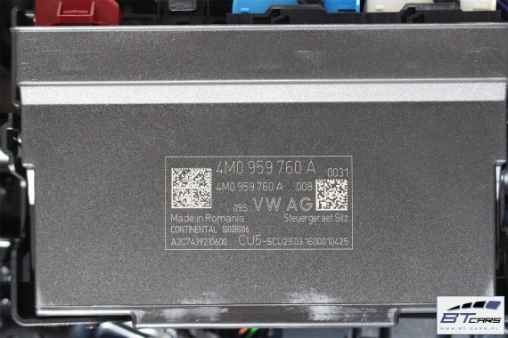 AUDI A5 FOTELE KOMPLET FOTELI siedzeń siedzenia fotel tapicerka 8W F5 skóra kolor czarny wentylowane