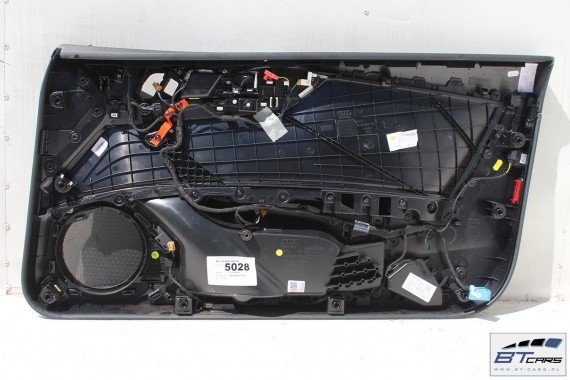 AUDI A5 FOTELE KOMPLET FOTELI siedzeń siedzenia fotel tapicerka 8W F5 skóra kolor czarny wentylowane