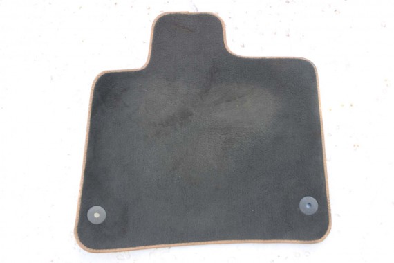 AUDI Q7 DYWANIKI WYCIERACZKI PODŁOGI 4L1863691 4L0864450 4L1863691 czerń / brąz dywaników 4L0864450 4L1 863 691 C 4L1863691C 4L