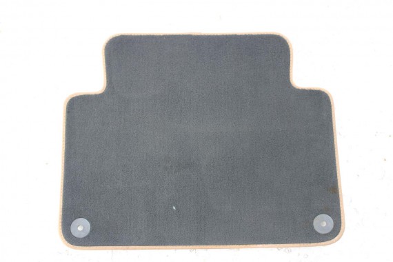 AUDI Q7 DYWANIKI WYCIERACZKI PODŁOGI 4L1863691 4L0864450 4L1863691 czerń / brąz dywaników 4L0864450 4L1 863 691 C 4L1863691C 4L