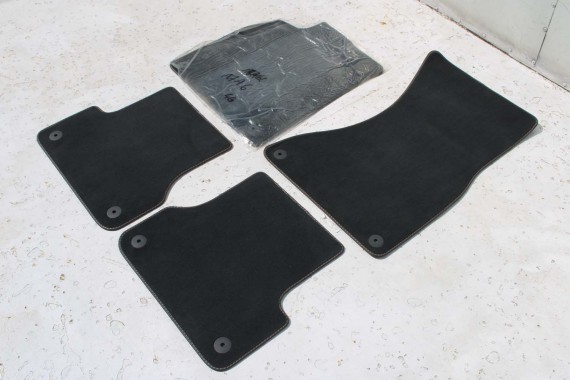 AUDI A6 A7 DYWANIKI PODŁOGI 4G1863691 4G0864450 wycieraczki 4G0863723 4G0863724 4G1863713 4G1863714 czarny soul LIFT 4G1863691