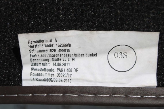 AUDI A6 A7 DYWANIKI PODŁOGI 4G1863691 4G0864450 wycieraczki 4G0863723 4G0863724 4G1863713 4G1863714 czarny soul LIFT 4G1863691