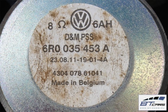 VW POLO GŁOŚNIKI GŁOŚNIK NAGŁOŚNIENIE 6R0035710B 6R0035453A 6R0 035 710 B 6R0 035 453 A