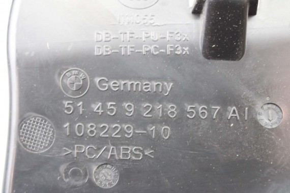 BMW 3 F34 SCHOWEK KONSOLI LEWY 51459218567 Gran Turismo LCi FL LIFT 5145 9218567 51 45 9218567 51459218567 51459218567 9218567