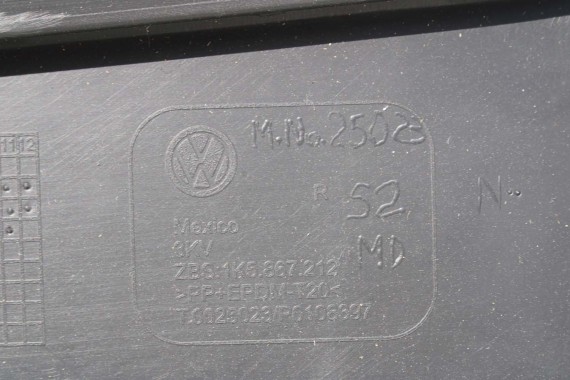 VW JETTA BOCZKI DRZWIOWE BOCZEK TAPICERKA 1K5 welur kolor antracyt 1K4867011 1K4867012 1K5867211 1K5867212 1K5867211 1K5867212