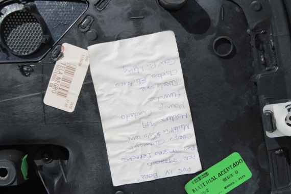 VW JETTA BOCZKI DRZWIOWE BOCZEK TAPICERKA 1K5 welur kolor antracyt 1K4867011 1K4867012 1K5867211 1K5867212 1K5867211 1K5867212